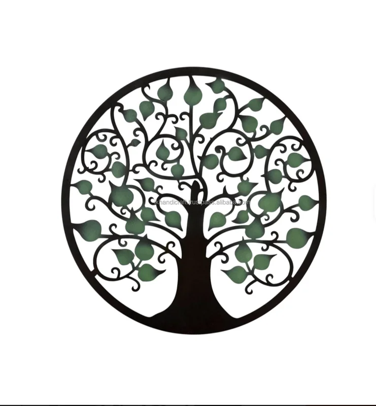 Tree Of life Laser cutting Rustic Metal wall art
